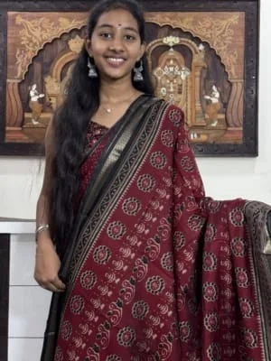 Exquisite Maheshwari silk sarees, a timeless blend of tradition and sophistication