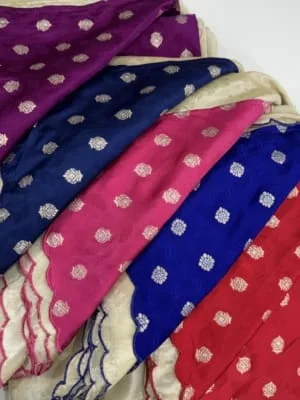 Beautiful Banarasi Crepe Silk Saree